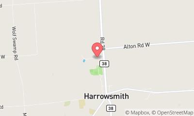 map, Security System Supplier First Chance Fire Protection Inc. in Harrowsmith (ON) | LiveWay