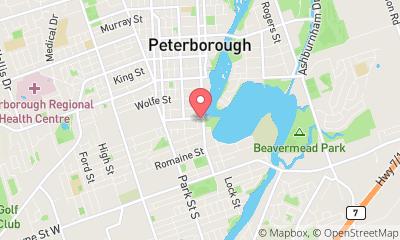 map, Security System Supplier Central Ontario Protection in Peterborough (ON) | LiveWay