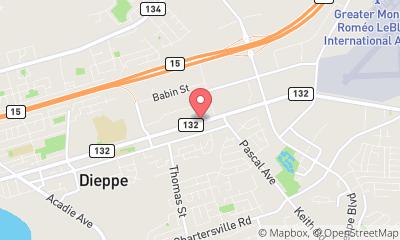 map, Gestion de propriété Ground Floor Property Management à Dieppe (NB) | LiveWay