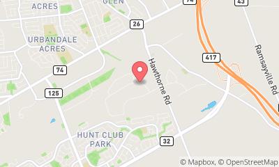 map, Location de bureau Green Storage And Office Rentals à Ottawa (ON) | LiveWay