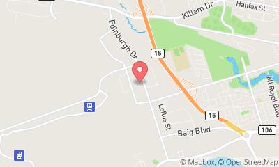map, Carpeting Prosol inc. in Moncton (NB) | LiveWay