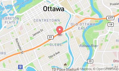 map, Retirement Home Villagia in the Glebe in Ottawa (ON) | LiveWay