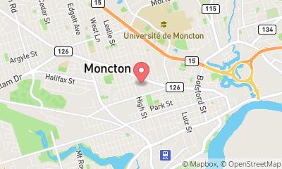 map, Gestion de propriété Unique Rental Management à Moncton (NB) | LiveWay