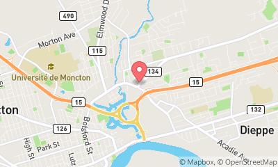 map, Property Management LEPAGE HOLDINGS and PROPERTY MANAGEMENT GROUP in Moncton (NB) | LiveWay