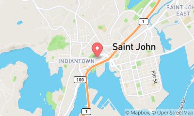 map, Nettoyage Entretien GDI Integrated Facility Services à Saint John (NB) | LiveWay
