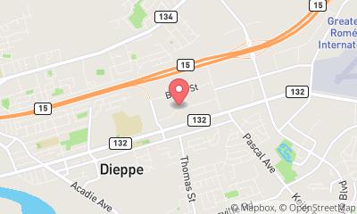 map, Construction Acadian Construction (1991) Ltd in Dieppe (NB) | LiveWay
