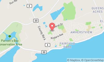 map, Property Management Rural Property Management Inc in Amherstview (ON) | LiveWay