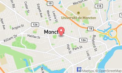 map, Réparation électronique GEEKS UNLIMITED™ à Moncton (NB) | LiveWay
