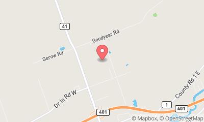map, Plumber Burnett's Plumbing & Building Services in Napanee (ON) | LiveWay