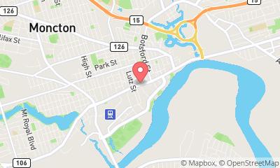map, Location de bureau Opus Virtual Offices à Moncton (NB) | LiveWay