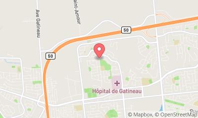map, Electrician Renald Plante Electrique Inc in Gatineau (Quebec) | LiveWay