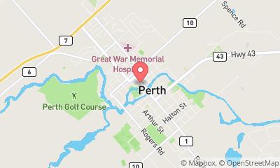 map, Investment Service RBC Royal Bank in Perth (ON) | LiveWay