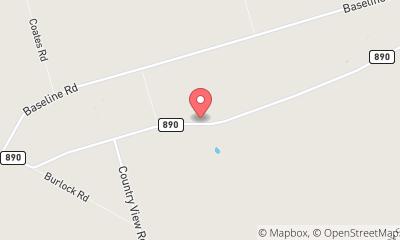 map, Garden center Corn Hill Nursery Ltd in Cornhill (NB) | LiveWay