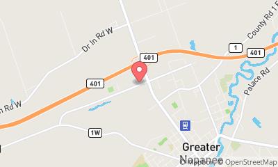 map, Courtier d'assurance McCutcheon Insurance Brokers Inc., A Division of Mackay Insurance à Napanee (ON) | LiveWay