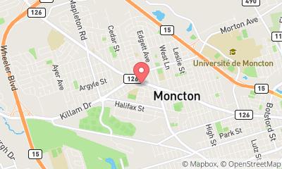 map, Réparation électronique CPR Cell Phone Repair Moncton à Moncton (NB) | LiveWay