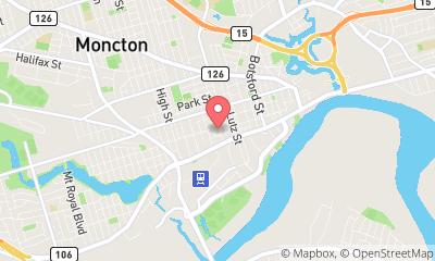 map, Electronics repair shop Sounds Fantastic in Moncton (NB) | LiveWay