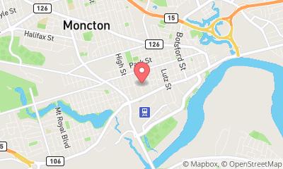 map, Electronics repair shop ***The Appliance Centre*** ***Est 1981*** in Moncton (NB) | LiveWay