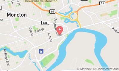 map, Immobilier - Commercial Moncton Industrial Development Ltd à Moncton (NB) | LiveWay