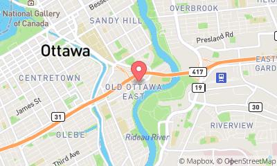 map, Asphalte Pavage Atlas Seal à Ottawa (ON) | LiveWay