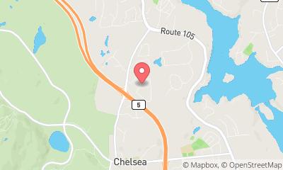 map, Terasse Gray Fence and Deck à Chelsea (Quebec) | LiveWay