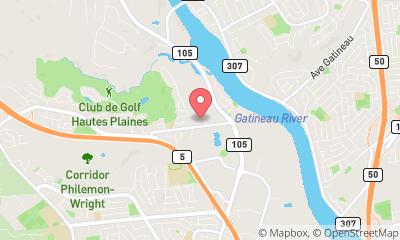 map, Stockage Les Bleau Entrepôts à Gatineau (QC) | LiveWay