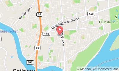 map, Window cleaning service Lavage de Vitres Gatineau in Gatineau (Quebec) | LiveWay