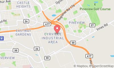 map, Gutter Cleaning Service Highline Building Services in Gloucester (ON) | LiveWay