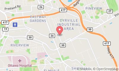 map, Lawn care service Jr Lawn and Snow in Ottawa (ON) | LiveWay