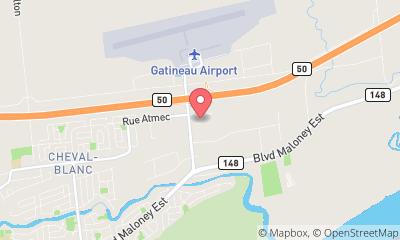 map, Lawn care service Nutrite Aol in Gatineau (Quebec) | LiveWay