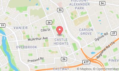 map, Lawn care service MCD Landscaping & Contracting in Ottawa (ON) | LiveWay