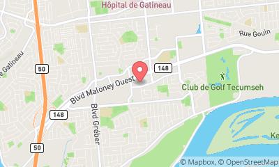 map, Réparation électronique Geek Squad à Gatineau (Quebec) | LiveWay