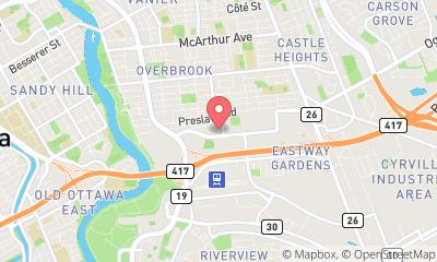 map, Air Conditionné ServicePlus Heating and Cooling à Ottawa (ON) | LiveWay