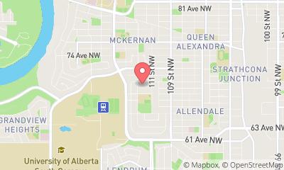 map, Paysagiste Harmony Landscape Design à Edmonton (AB) | LiveWay