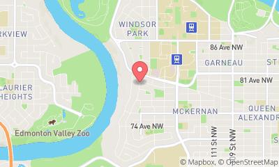 map, Paysagiste Second Nature Landscape Design & Construction Inc à Edmonton (AB) | LiveWay