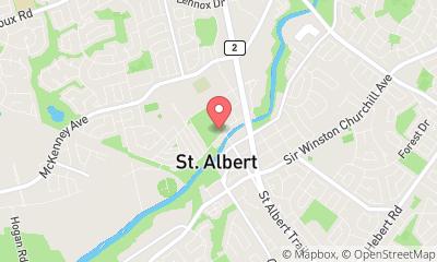 map, Landscaping Little Creek Landscaping Ltd in St. Albert (AB) | LiveWay