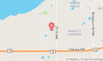 map, Landscaping Artistic Landscaping Ltd in Spruce Grove (AB) | LiveWay