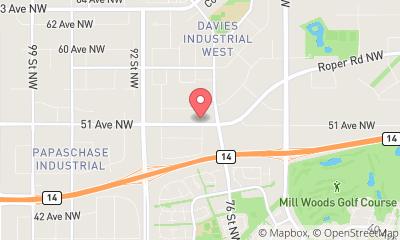 map, Structural Engineer Inkpen Engineering Ltd in Edmonton (AB) | LiveWay