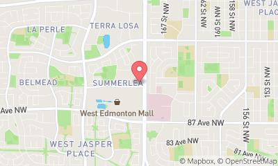 map, Asphalte Pavage Nextstep Asphalt & Concrete Services à Edmonton (AB) | LiveWay